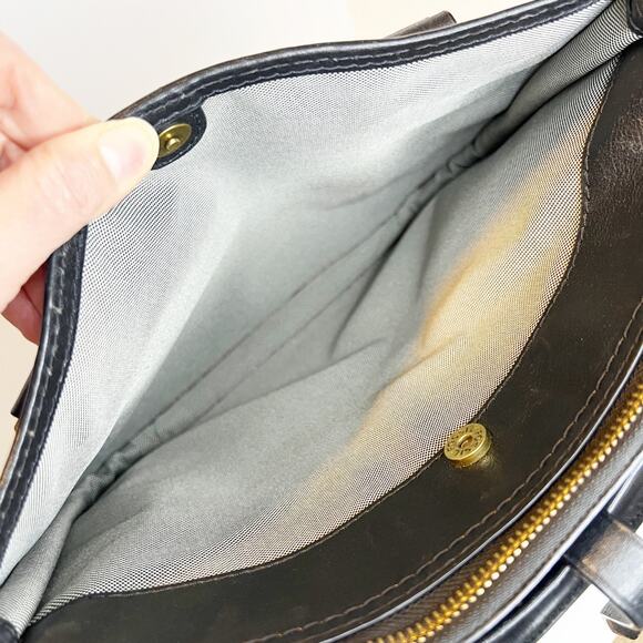 Fossil Ryder Patchwork Leather Crossbody/Satchel Bag - Picture 7 of 8